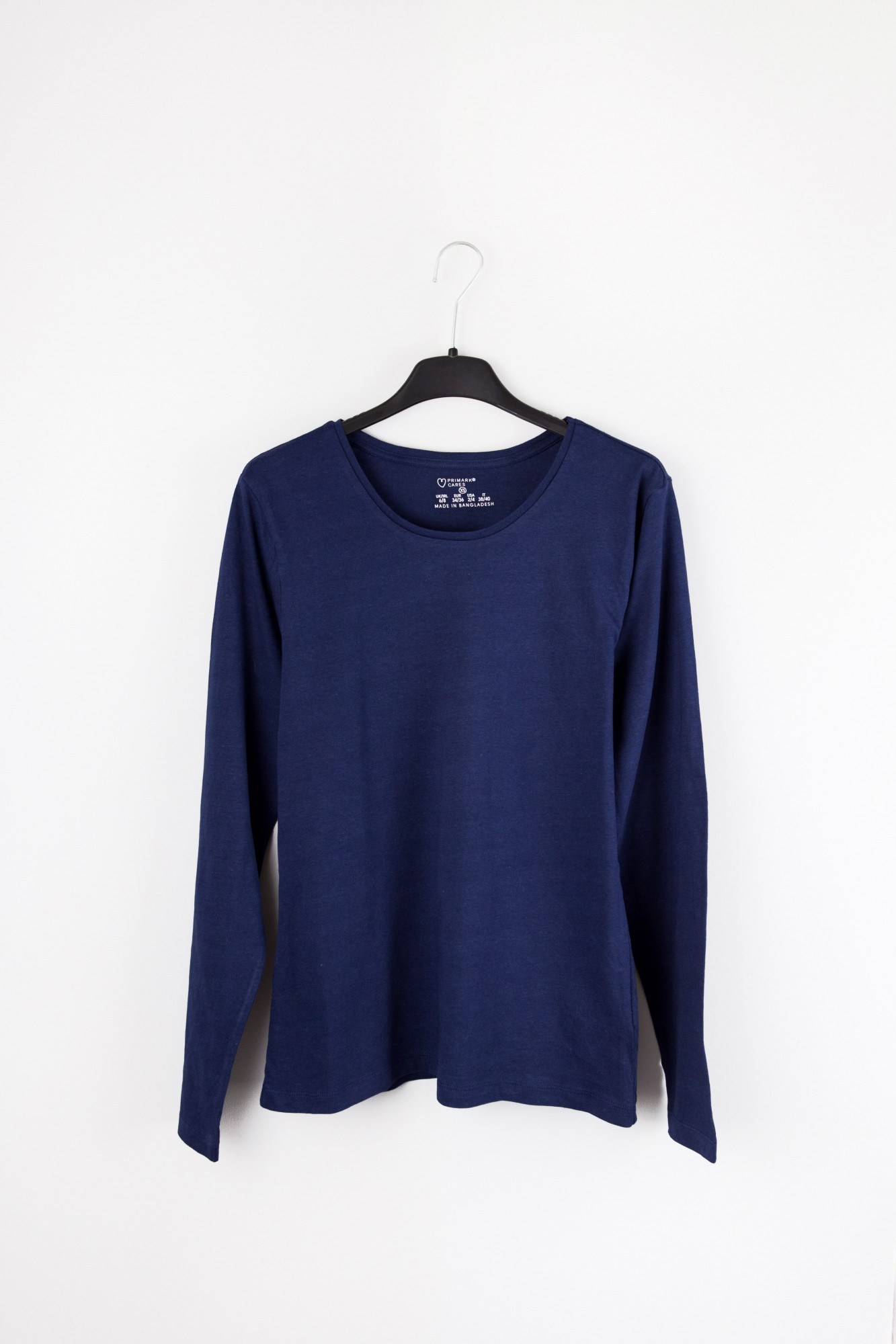 

Лонгслив Primark XS синий 3830210201119