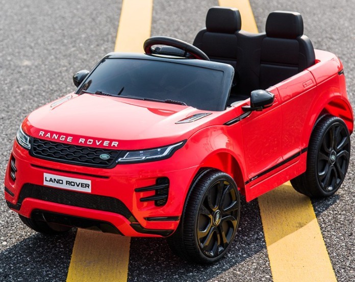 

Детский двухместный электромобиль джип Range Rover EVA колеса 2х45W красный Bambi