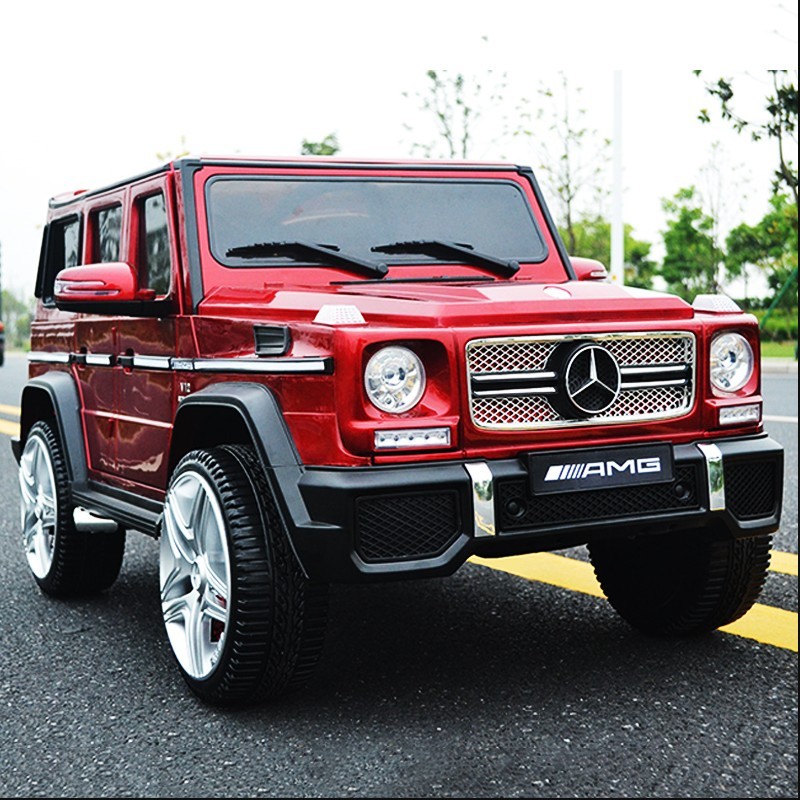 

Детский электромобиль Mercedes Benz G65 AMG Гелендваген 2 х35W красный лак Bambi