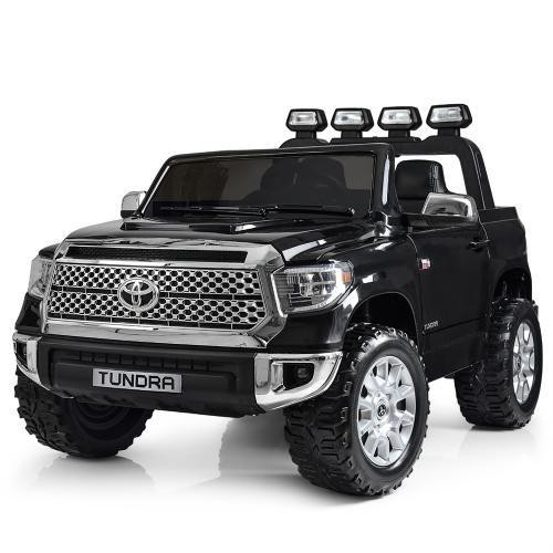 

Детский двухместный Электромобиль Внедорожник Toyota Tundra Черный Bambi