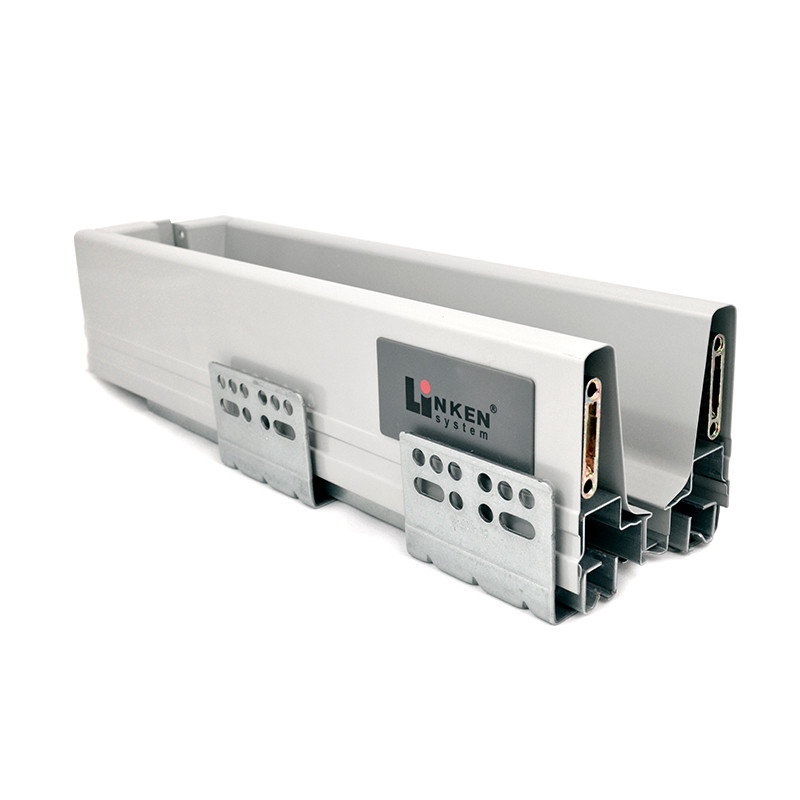 

Направляющая Linken System LS BOX Perfect L=400 H=94 серый/белый