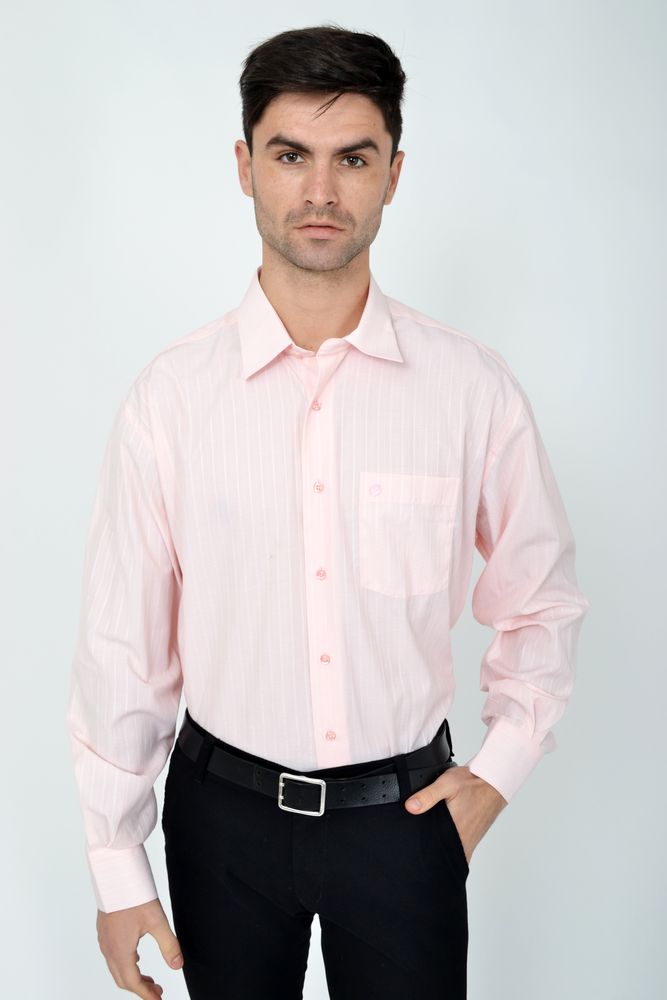 

Рубашка AGER S Персиковый 113ROM97