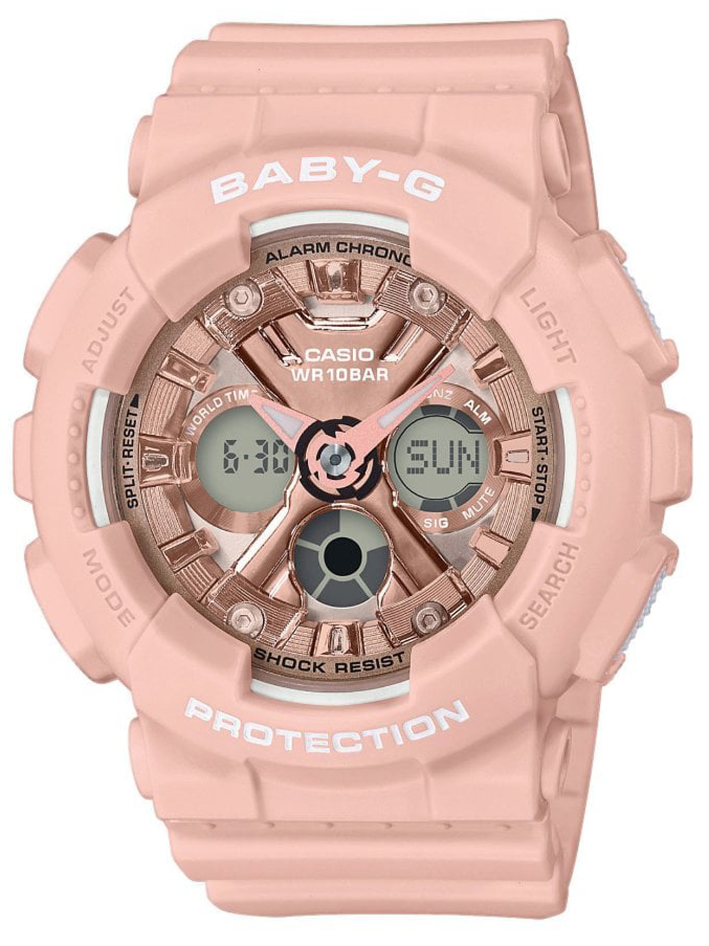 

Часы Casio BA-130-4AER Baby-G Damen 43mm 10ATM