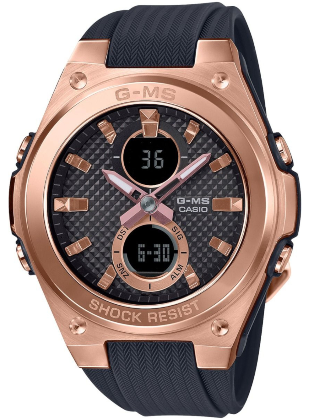 

Часы Casio MSG-C100G-1AER Baby-G Damen 40mm 10ATM