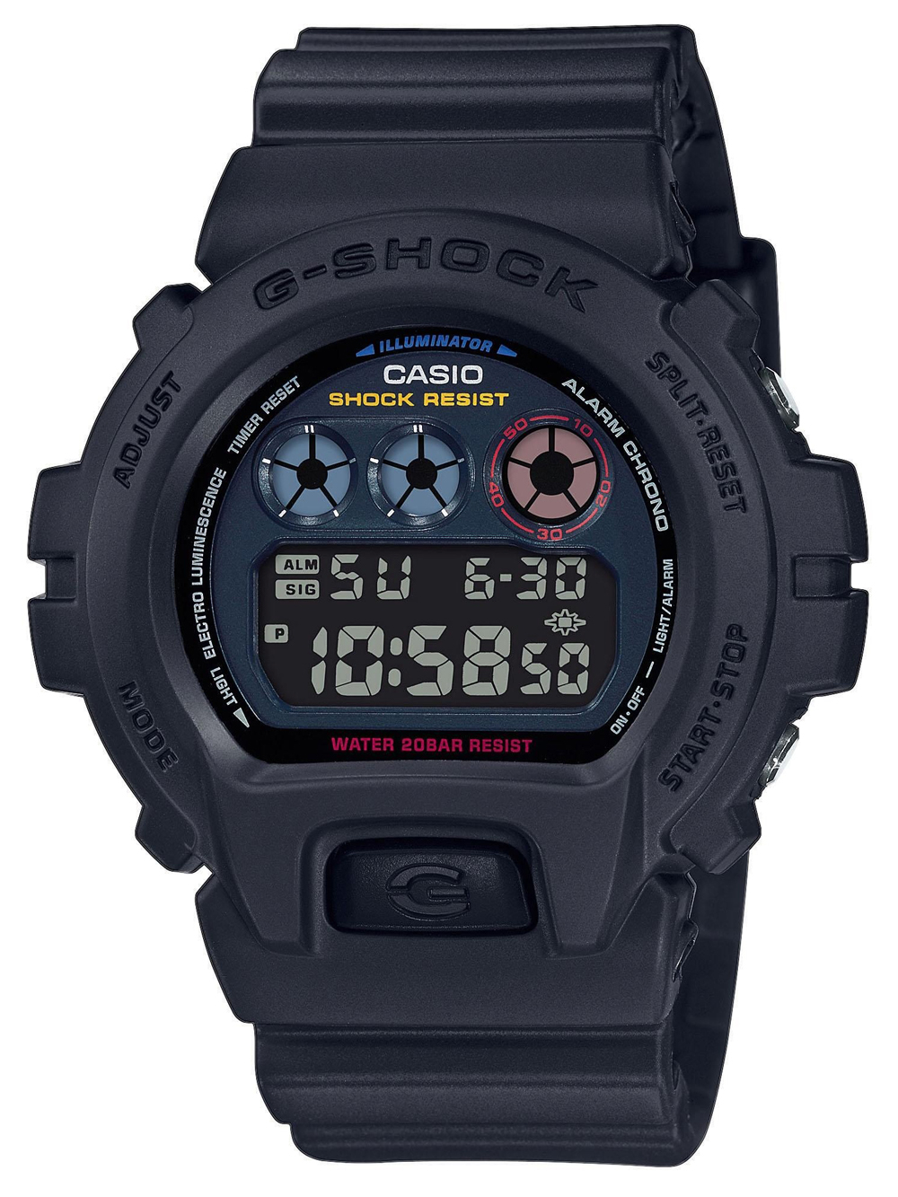 

Часы Casio DW-6900BMC-1ER G-Shock 50mm 20ATM