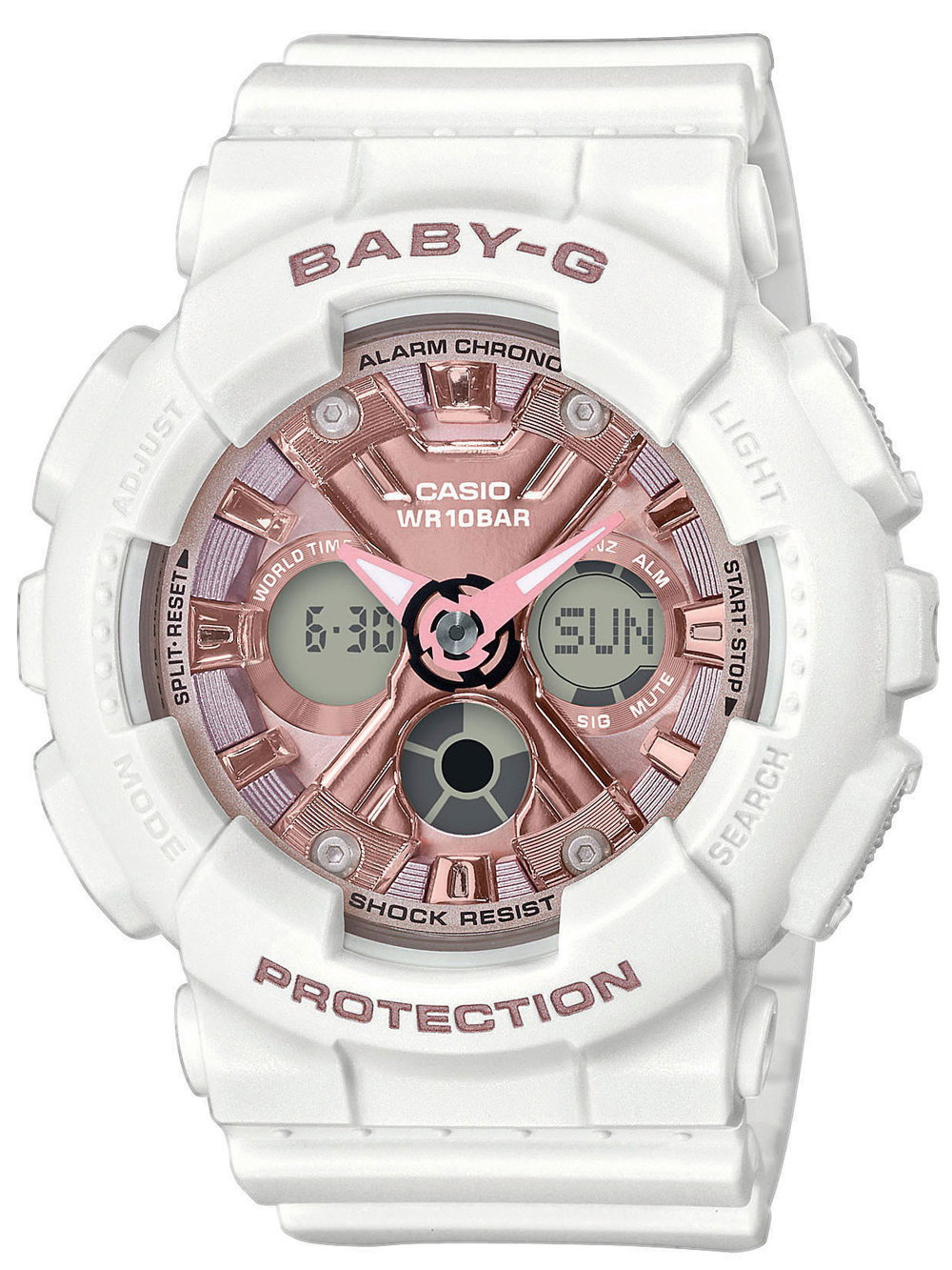 

Часы Casio BA-130-7A1ER Baby-G Damen 43mm 10ATM