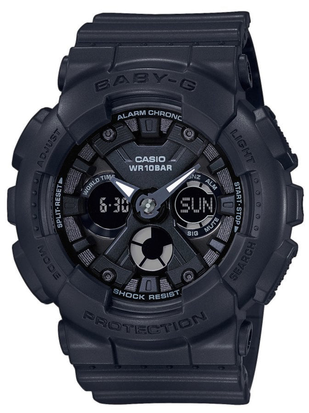 

Часы Casio BA-130-1AER Baby-G Damen 43mm 10ATM