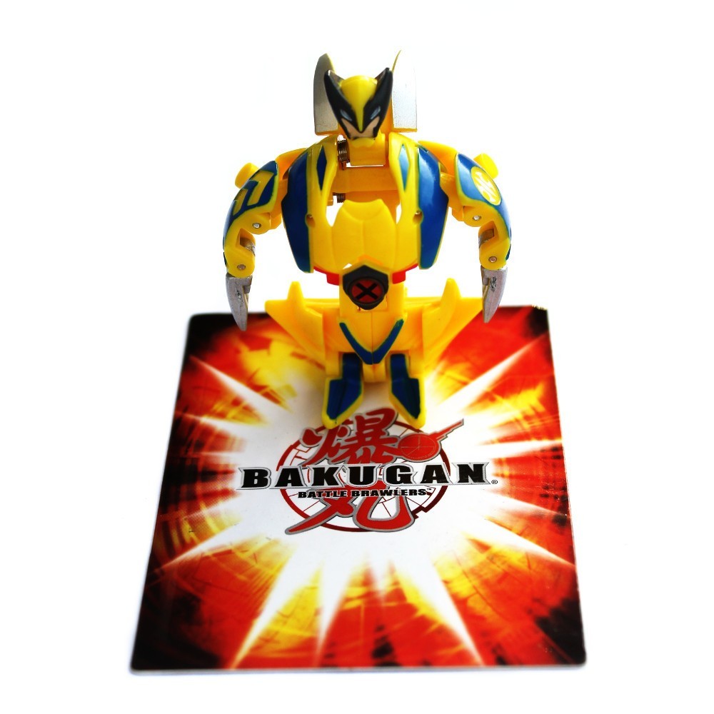 

Бакуган Spin Master Wolverine Aquos Bakugan vs Marvel и магнитная карта (41001-12)