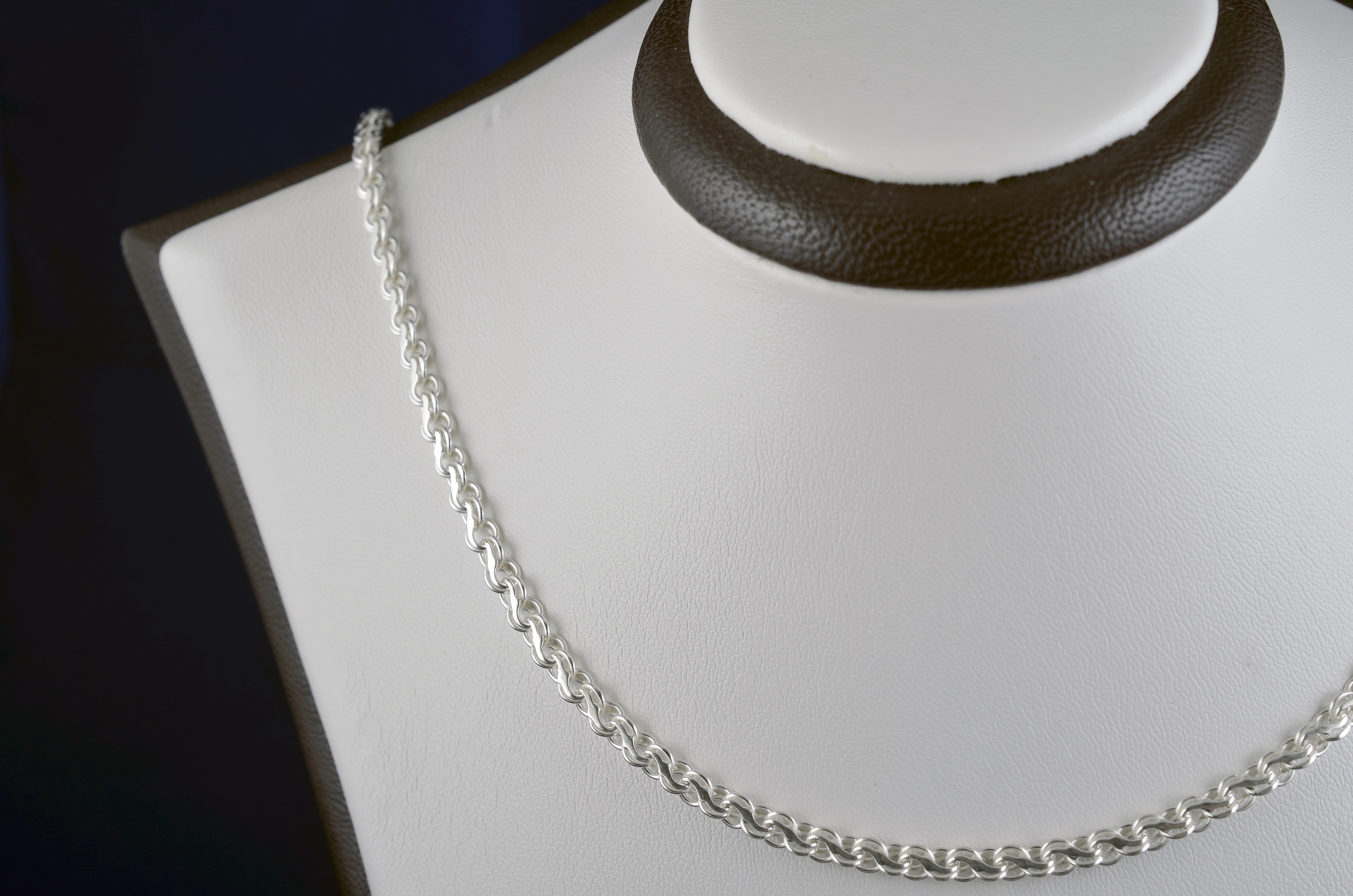 

Серебряная цепочка Meridian 925 пробы бисмарк "Ручеек" 45 размер (5005/11450)