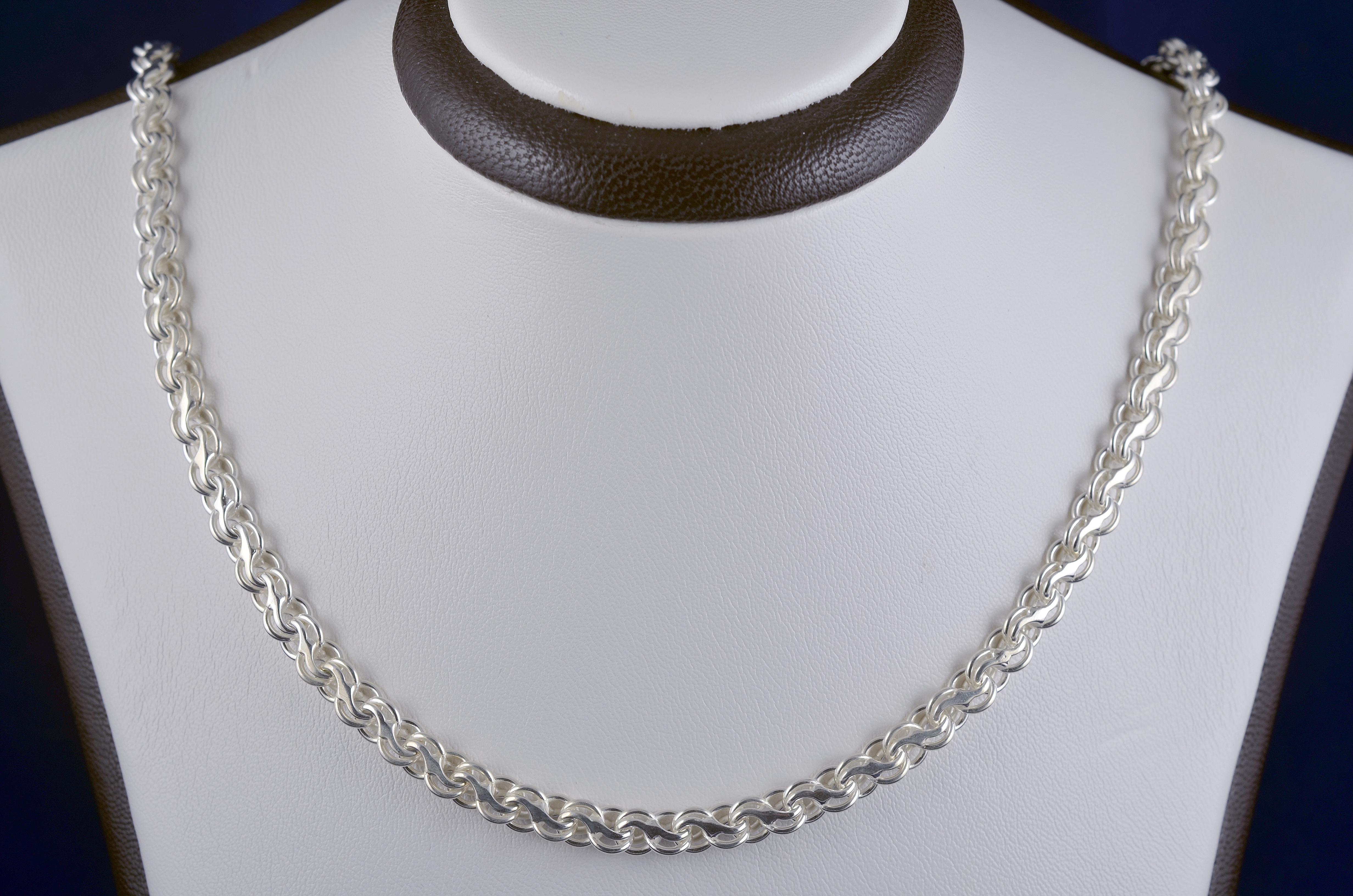 

Серебряная цепочка Meridian 925 пробы бисмарк "Ручеек" 60 размер (5005/12600)