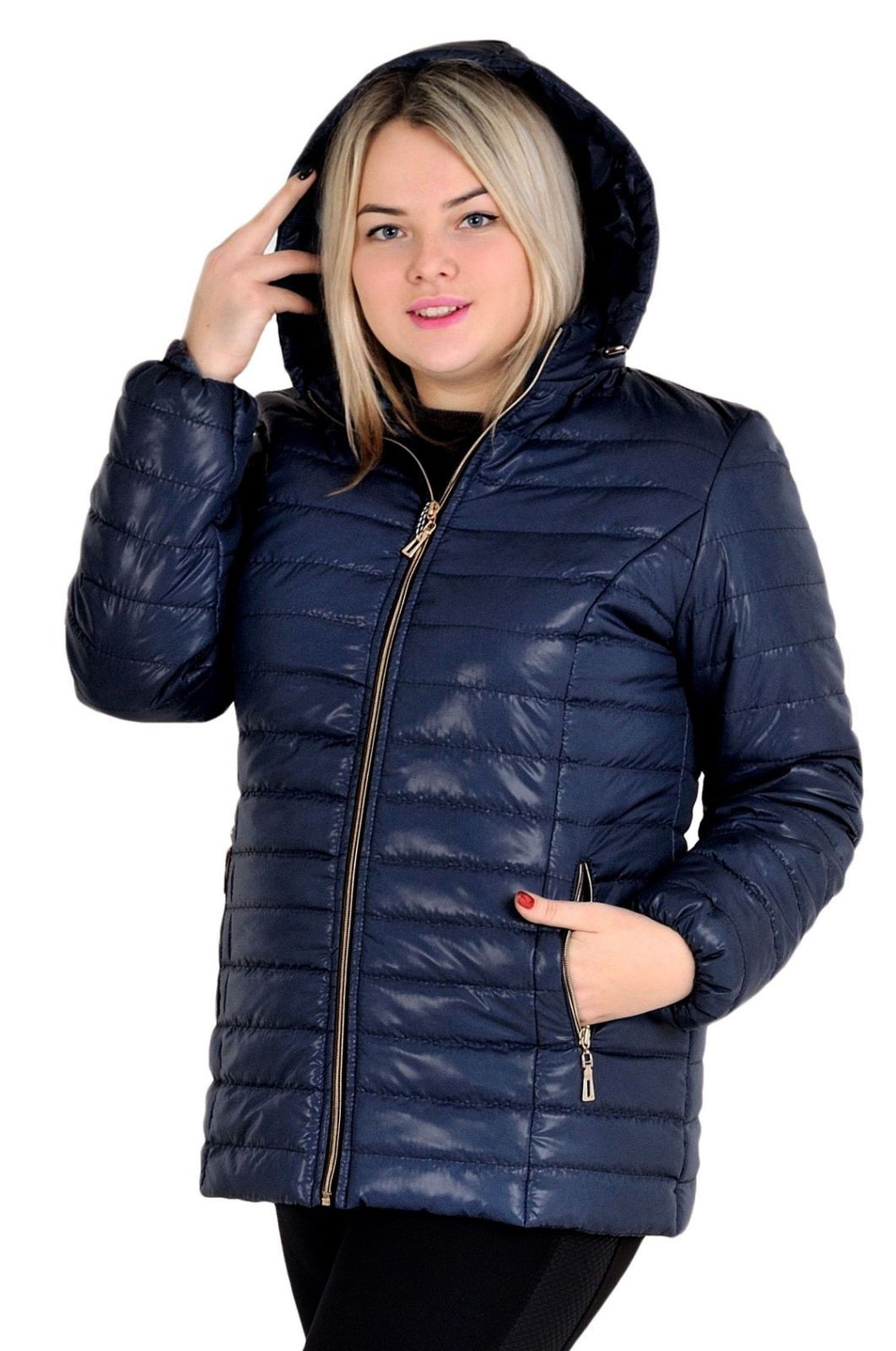 

Женская демисезонная куртка San-A-Belle Леди  темно-синий, Женская демисезонная куртка San-A-Belle Леди 70 темно-синий