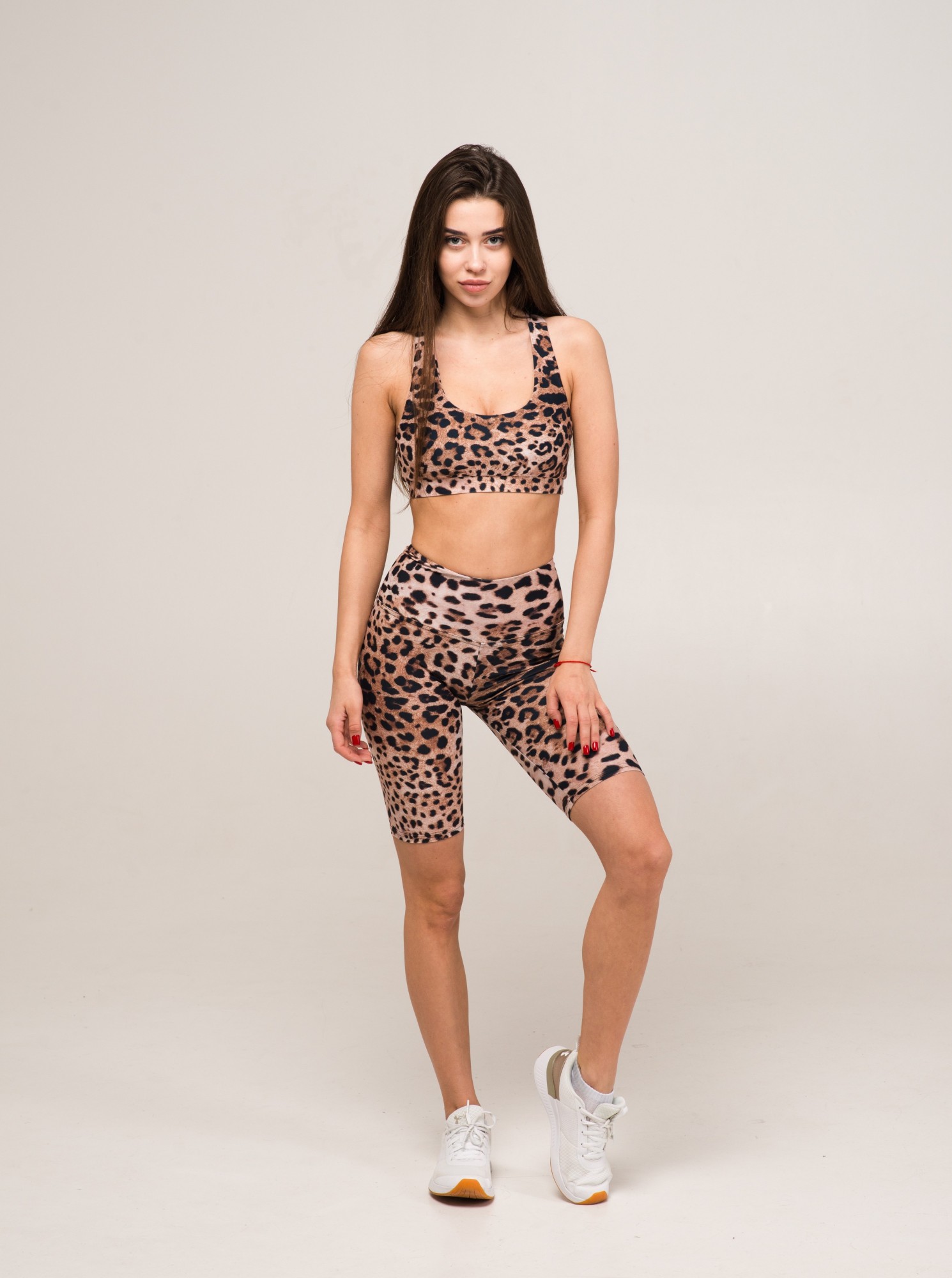 

Спортивный женский топ Asalart Leo Push Up  Леопардовый 555627, Спортивный женский топ Asalart Leo Push Up M Леопардовый 555627