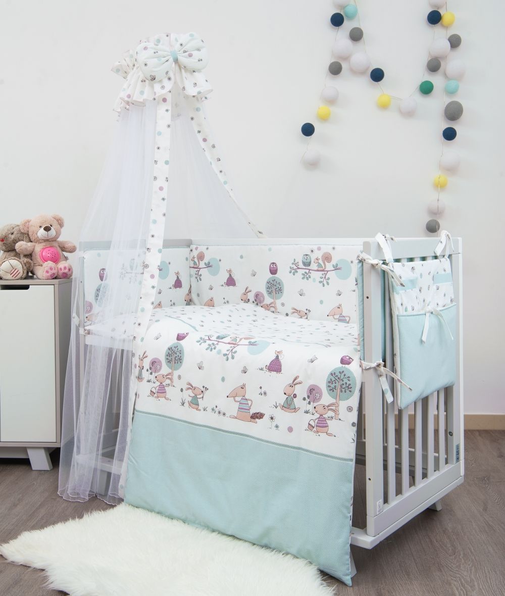 

Постель Twins Sweet SW-011 Forest mint 8 эл