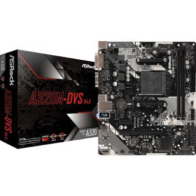 

Материнская плата ASRock A320M-DVS R4.0 (K242162-01)