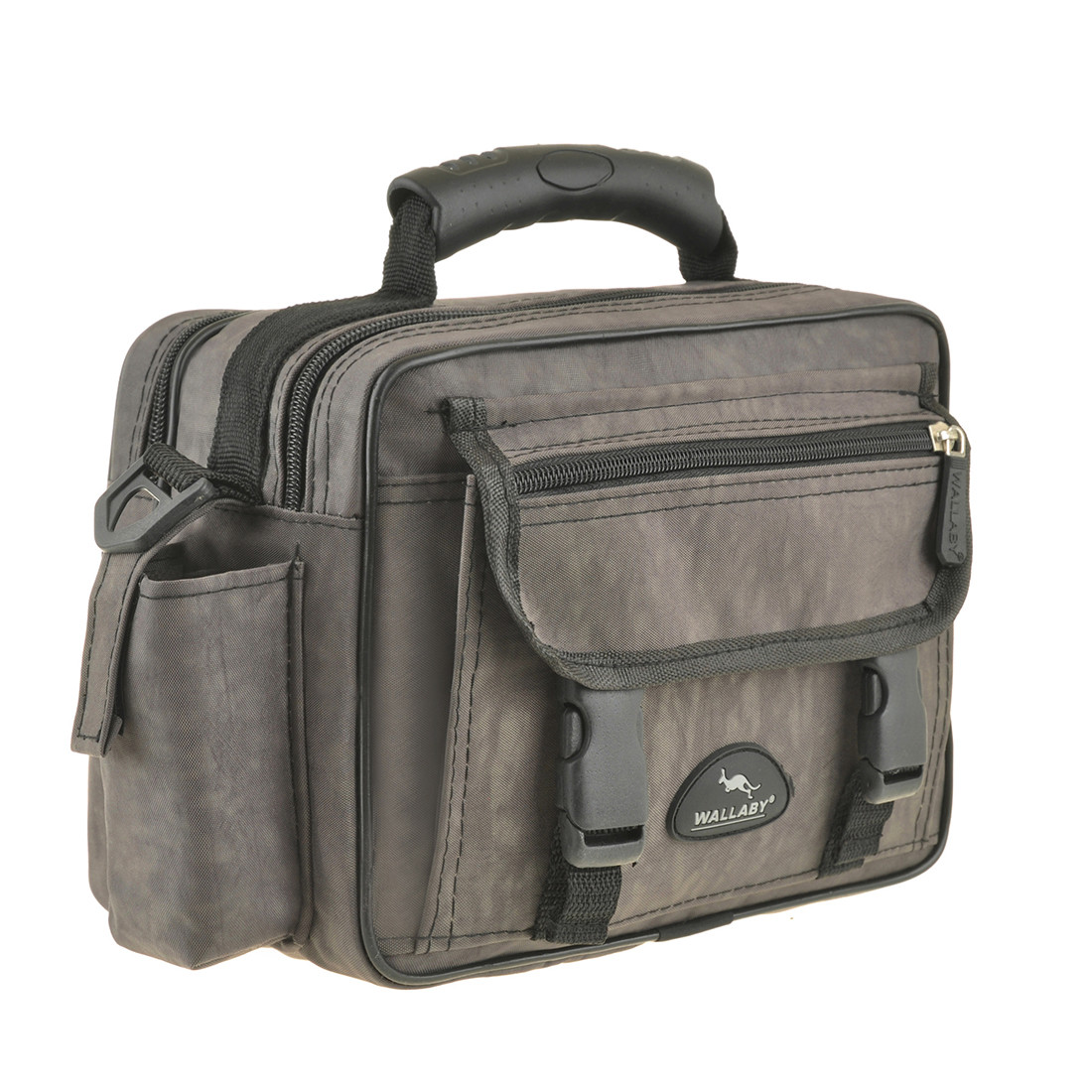 

Мужская сумка Wallaby 25х18х13 ткань «Кордура» горизонтальная цвет хаки, в2427х