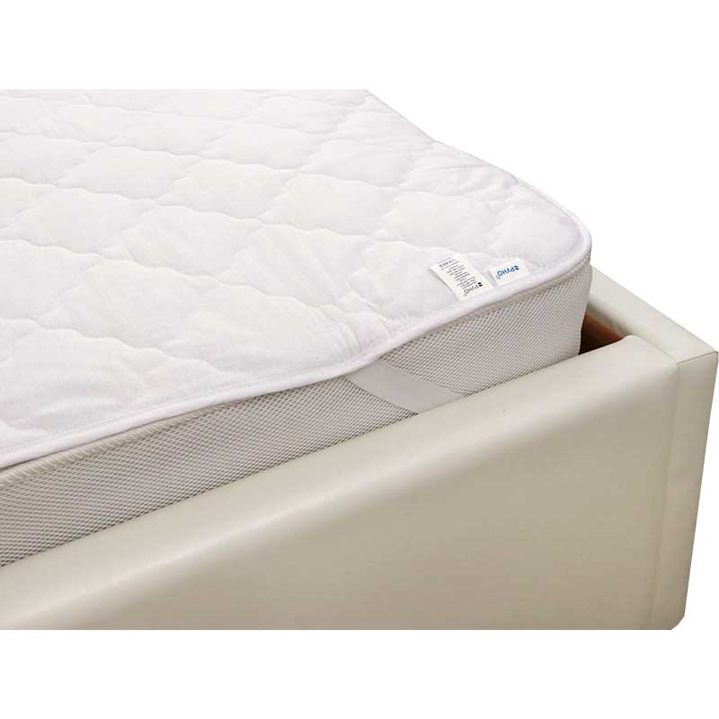 

Наматрасник 90х200 силиконовый РУНО, белый.