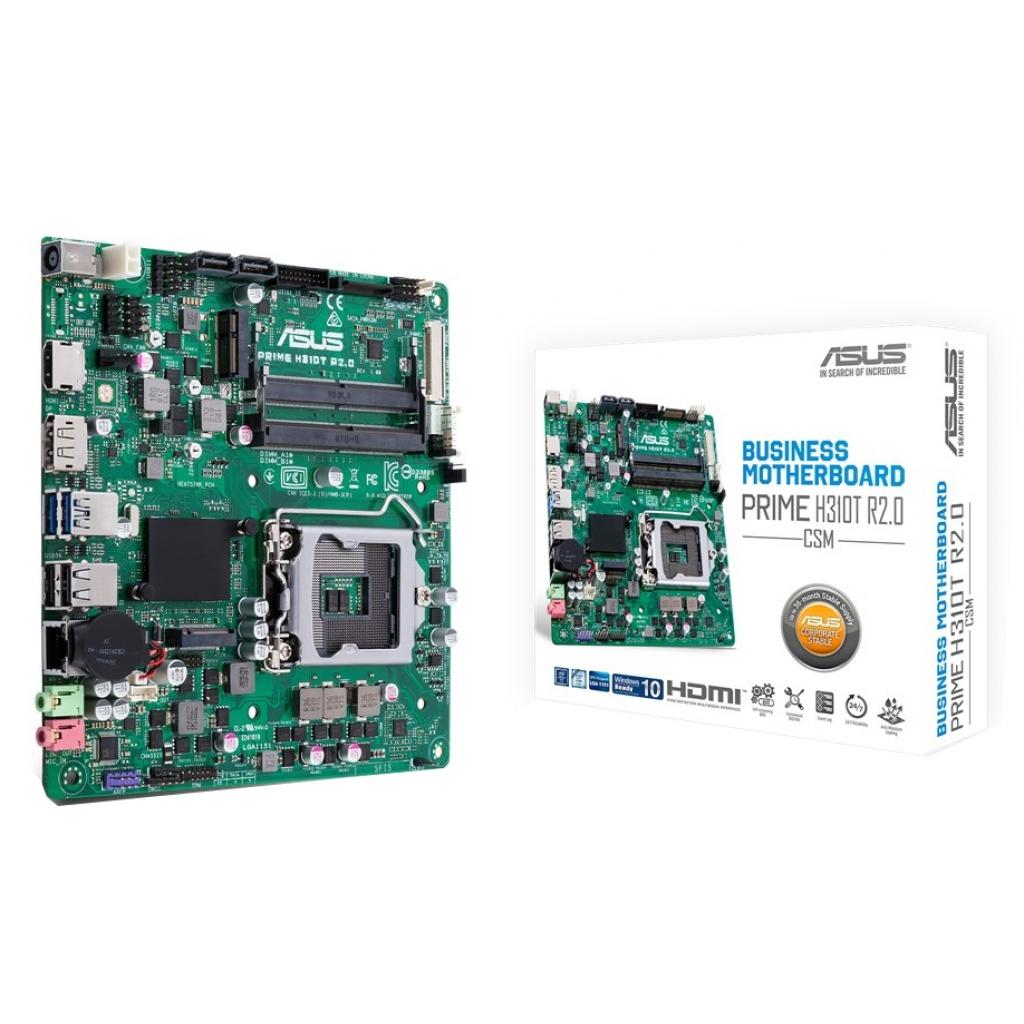 

Материнская плата ASUS PRIME H310T R2.0/CSM (PRIME H310T R2.0/CSM)