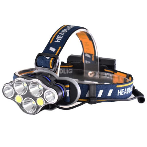 

Фонарь налобный POLICE BL-KC07-3T6+2XPE+2COB