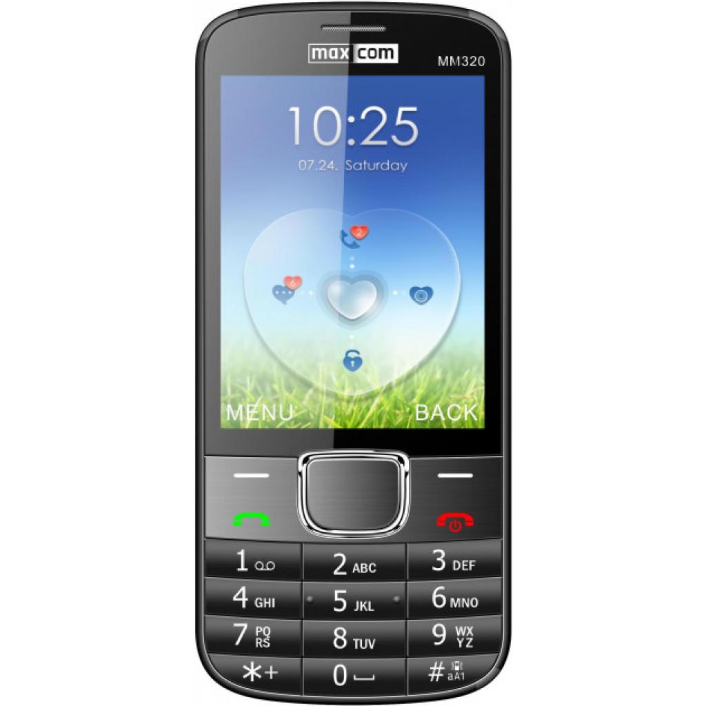 

Мобильный телефон Maxcom MM320 Black (MM320 Black)