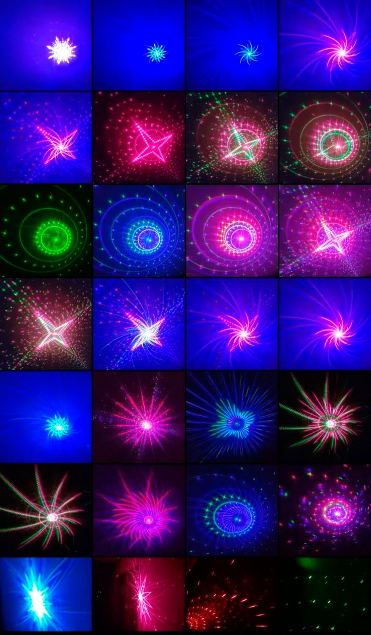 

Уличный светодиодный проектор Ecolend фейерверки RGB красный, зеленый, синий IP65 (УП312)
