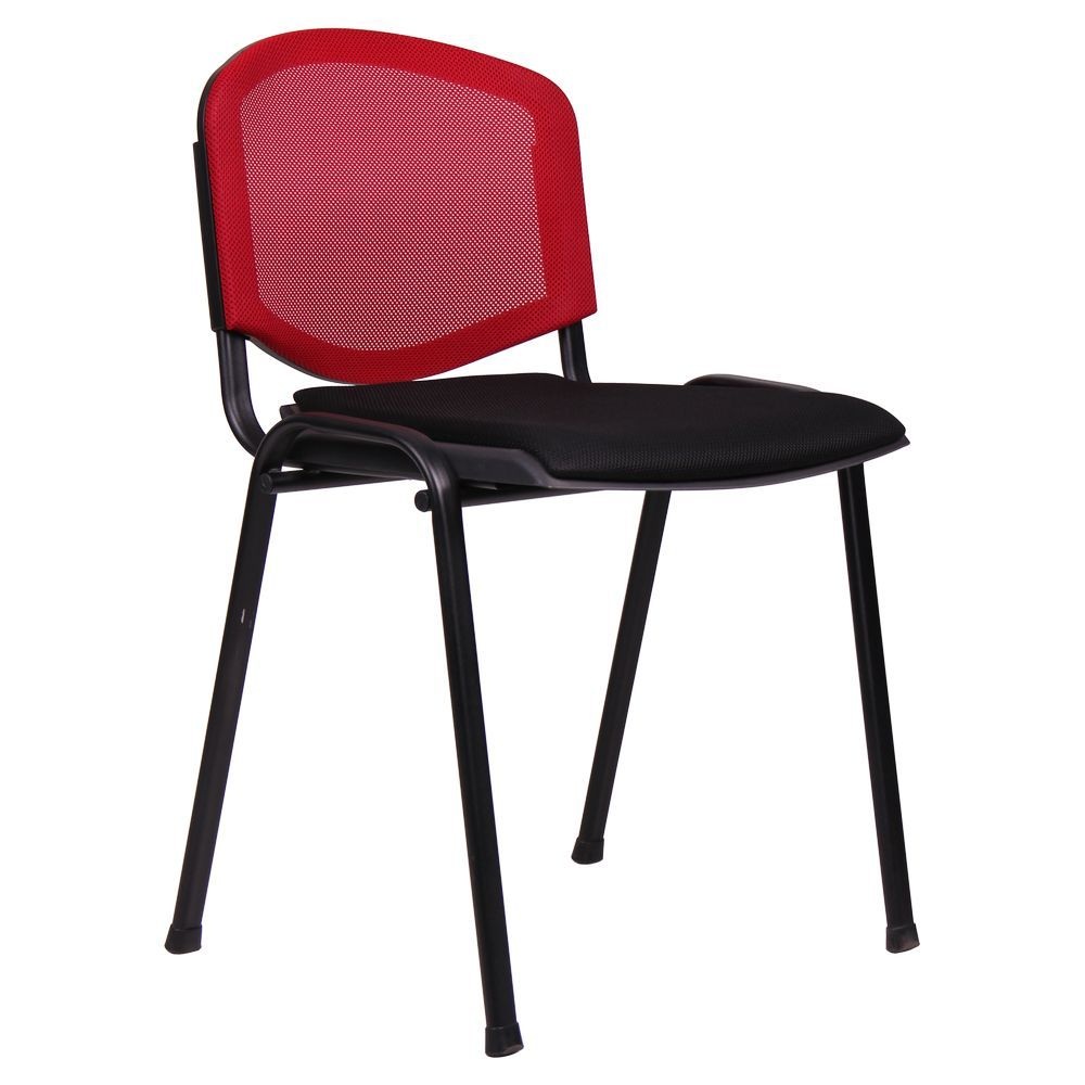 

Стул офисный Призма Веб металл черный/сиденье Сетка черная, спинка Сетка красная AMF