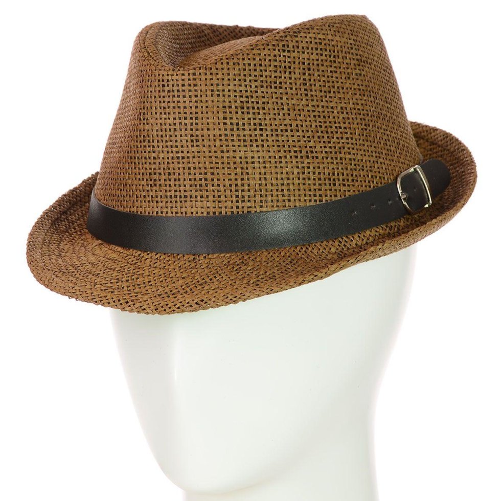 

Шляпа Челентанка Chery Размер 52-54 см.12017-8 коричневый