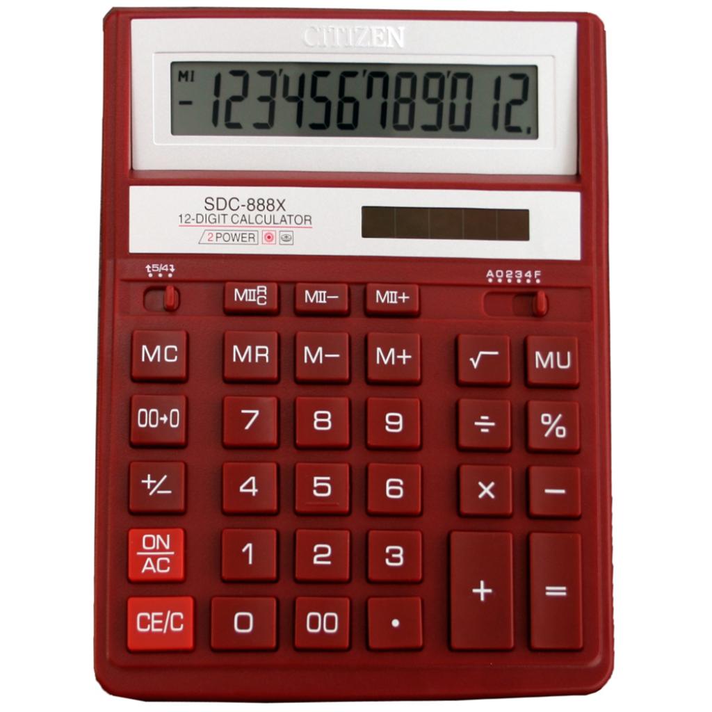 

Калькулятор Citizen SDC-888XRD (1303XRD)