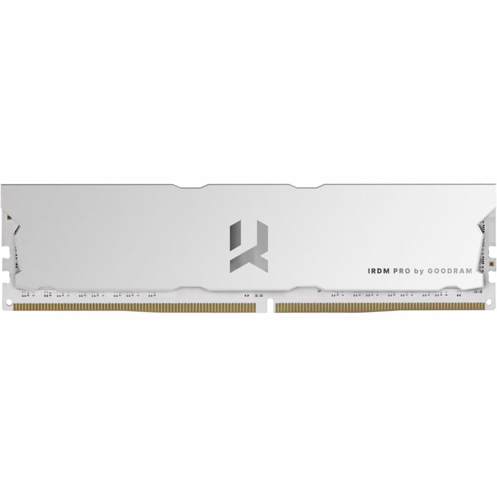 

Модуль памяти для компьютера DDR4 8GB 4000 MHz Iridium Pro Hollow White GOODRAM (IRP-W4000D4V64L18S/8G)