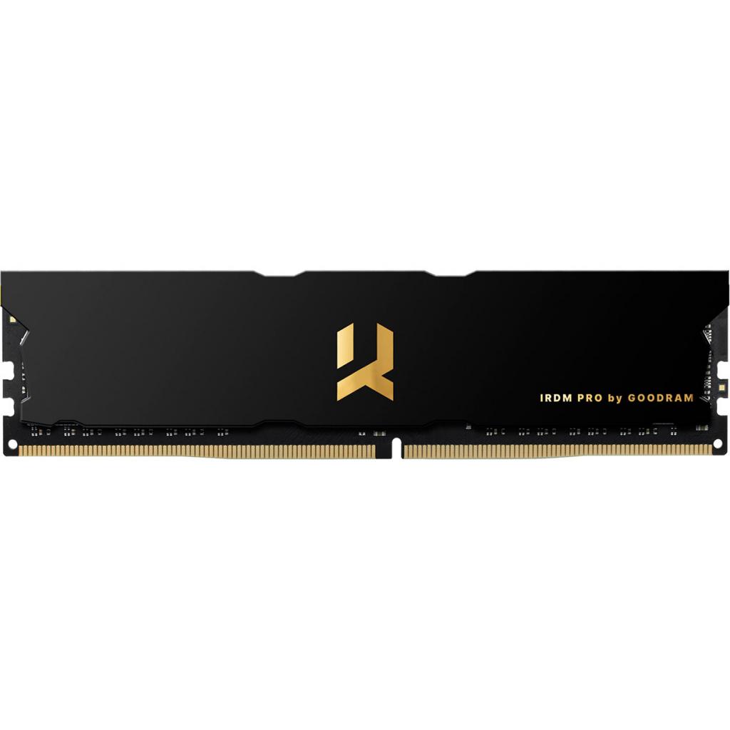 

Модуль памяти для компьютера DDR4 8GB 4000 MHz Iridium Pro Black GOODRAM (IRP-4000D4V64L18S/8G)