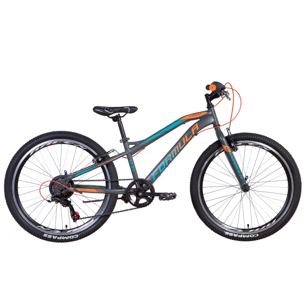 

Велосипед Formula 24" FOREST Vbr рама-12,5" 2021 Black/Green (OPS-FR-24-274)