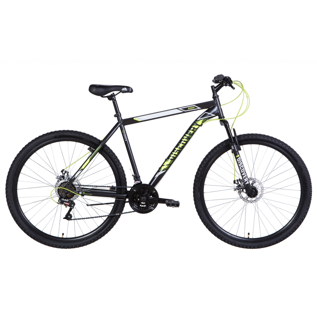 

Велосипед Discovery 29" RIDER AM DD рама-19" 2021 Black/Yellow (OPS-DIS-29-111)