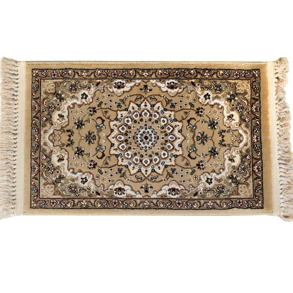 

Коврик прикроватный Mutas carpet Mone Classic 50х80 см с орнаментом бежевый светлый (44102.015)