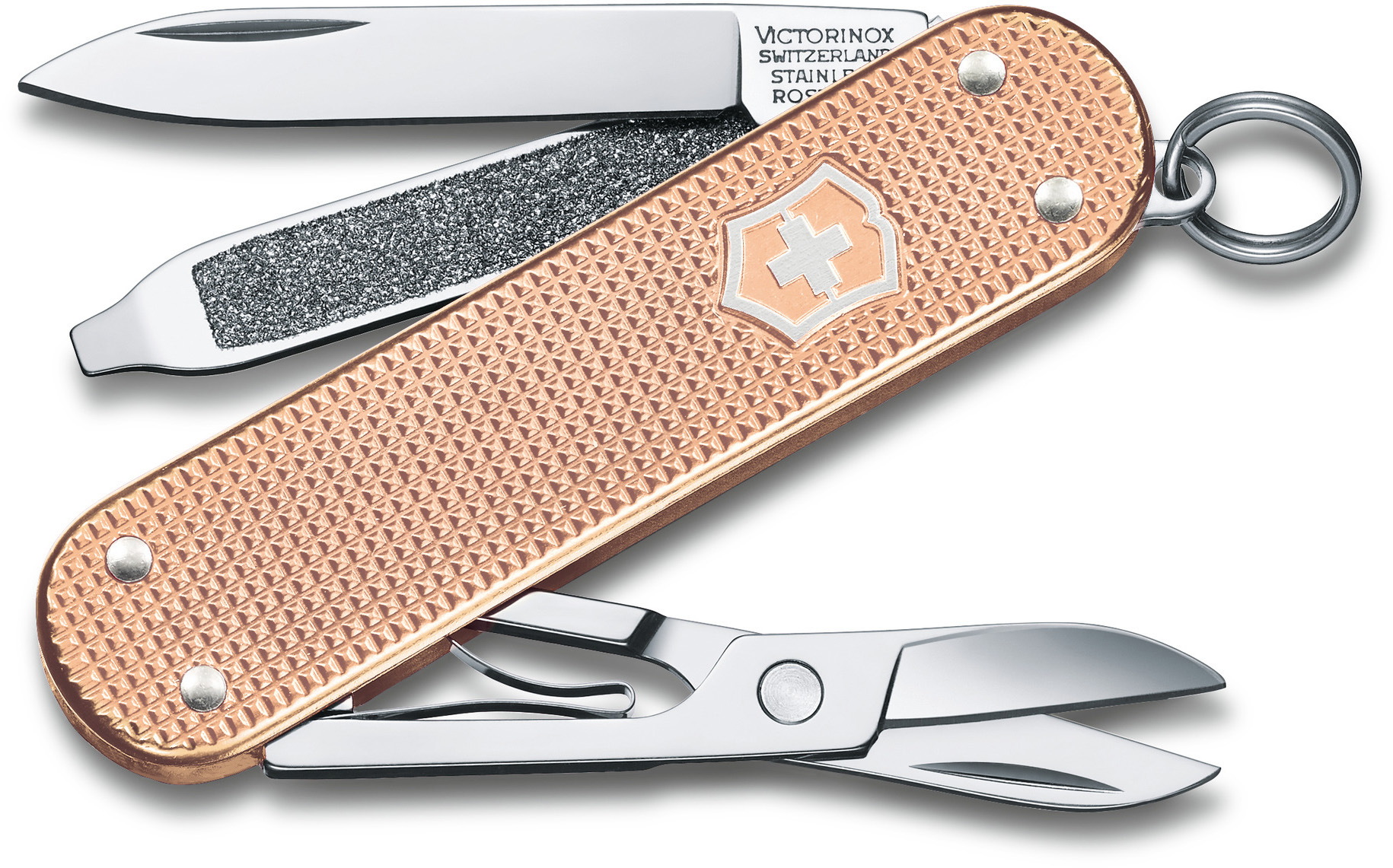 

Складной нож Victorinox CLASSIC SD Alox Colors Fresh Peach 58мм/1сл/5функ/рифл.беж /ножн Vx06221.202G