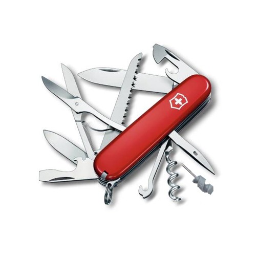 

Складной нож Victorinox HUNTSMAN 91мм/18функ/крас /штоп/ножн/пила/ручка/крюк Vx13715