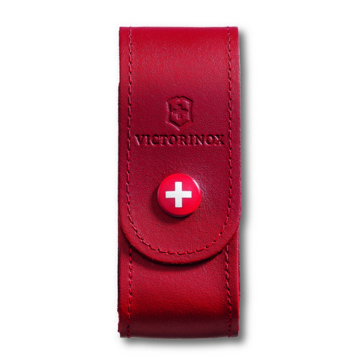 

Чехол Victorinox на пояс кож.крас на кнопке (84-91мм) 2-4 слоя Vx40520.1