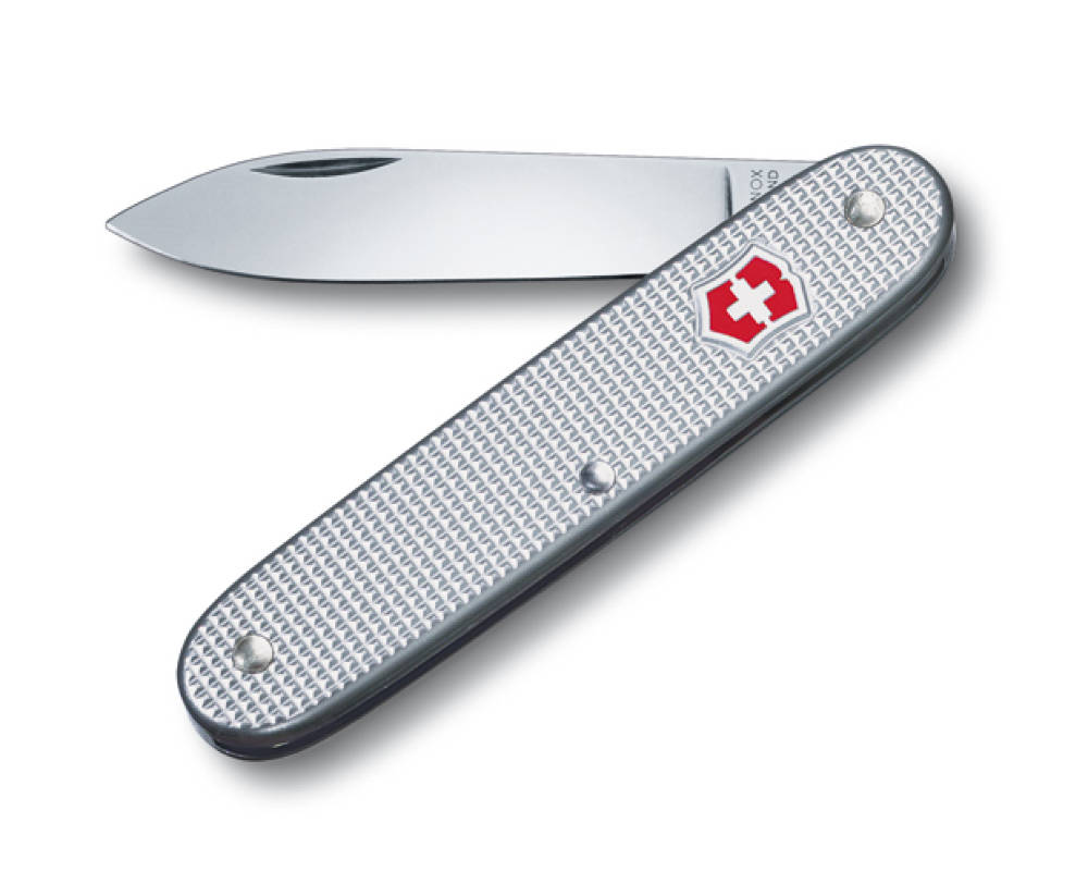 

Складной нож Victorinox SWISS ARMY 1 93мм/1сл/1функ/рифл.сереб Vx08000.26
