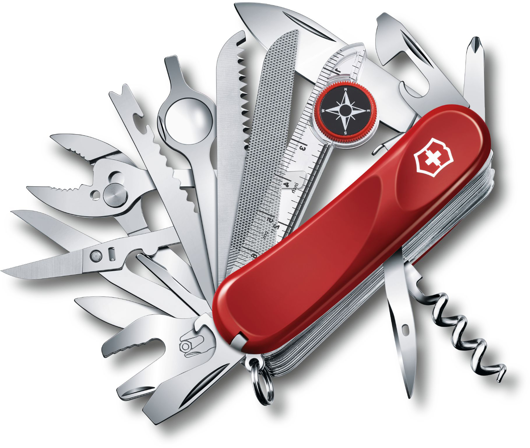 

Складной нож Victorinox EVOLUTION S54 85мм/12сл/32функ/крас /штоп/ножн/пила/лупа/гаечн/напил/рыба Vx25393.SE