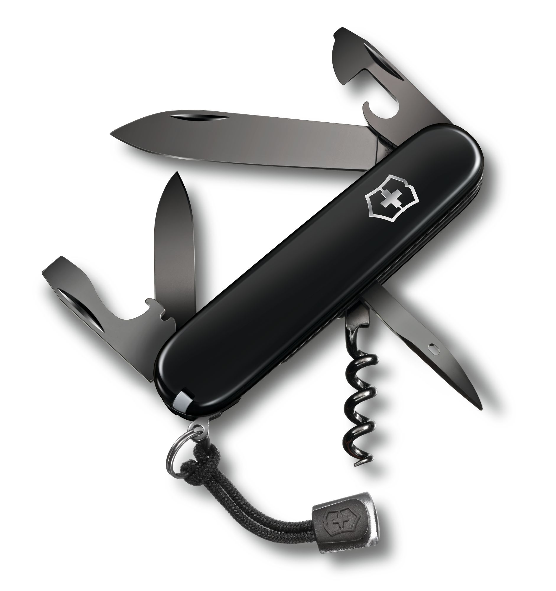 

Складной нож Victorinox SPARTAN PS 91мм/12функ/черн /штоп Vx13603.3P