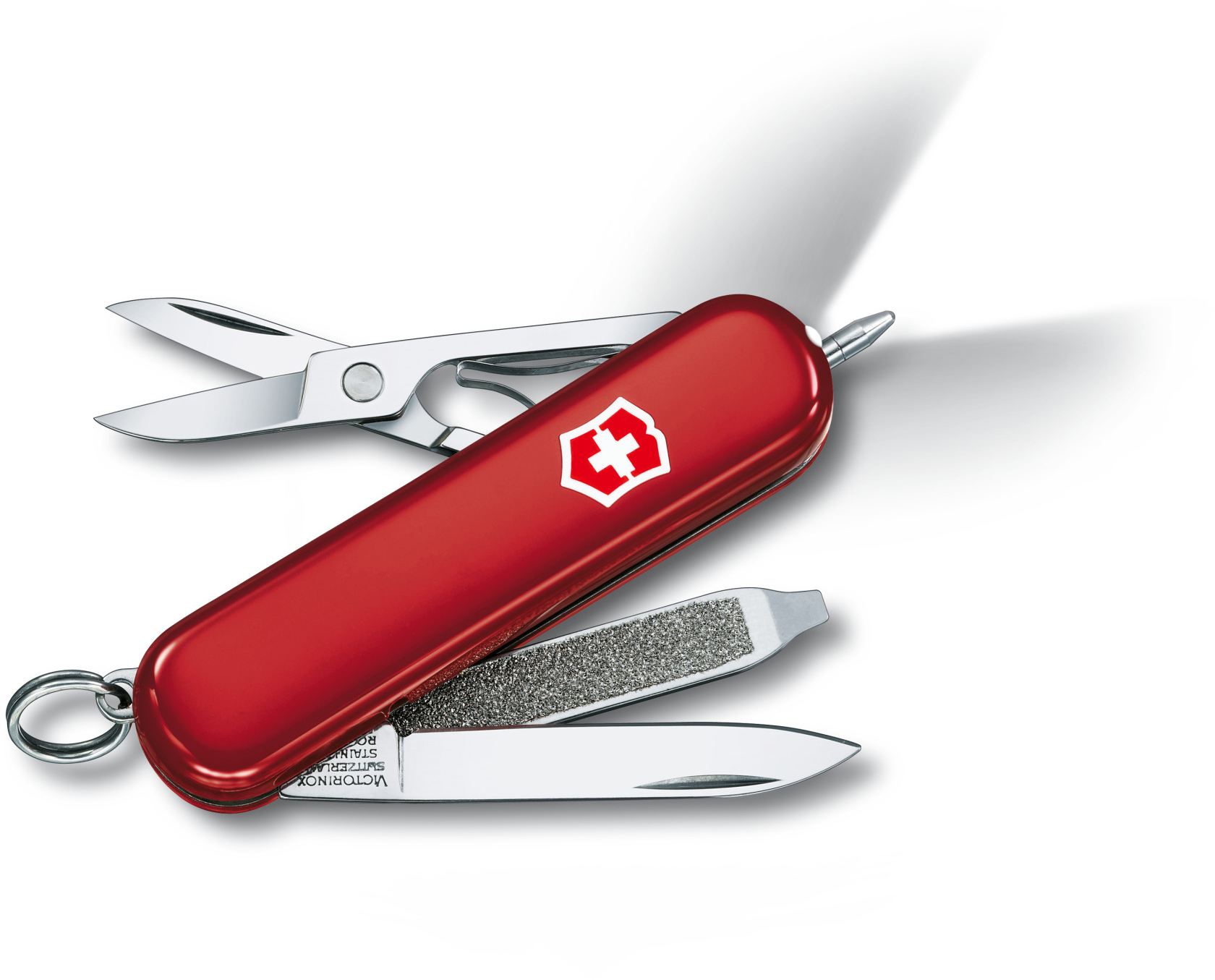

Складной нож Victorinox SIGNATURE LITE 58мм/2сл/7функ/крас /ножн/LED/ручка Vx06226