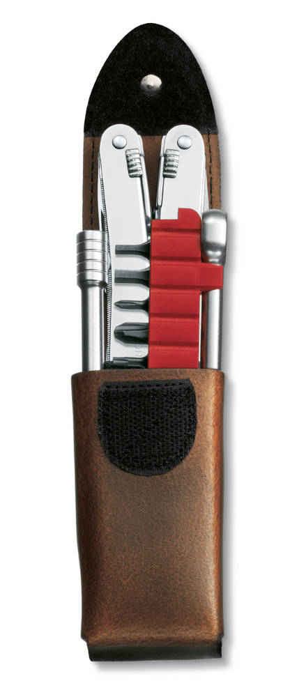

Складной нож Victorinox SWISSTOOL SPIRIT PLUS II 105мм/37предм+кор.кож.чехол /плоск/ножн/пила/напил/биты(30303) Vx30239.L