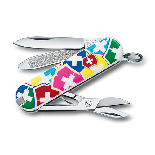 

Складной нож Victorinox CLASSIC SD "VX Colors" 58мм/1сл/7функ/цветн/чехол /ножн Vx06223.841