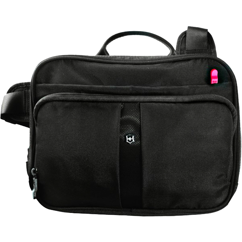 

Сумка с отд. под iPad с RFID защитой Victorinox Travel Accessories 4.0 (27x21x8cм), черная 311739.01
