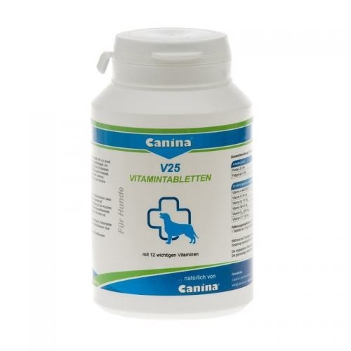 

Поливитаминный комплекс для собак Canina V25 200г (60 табл)
