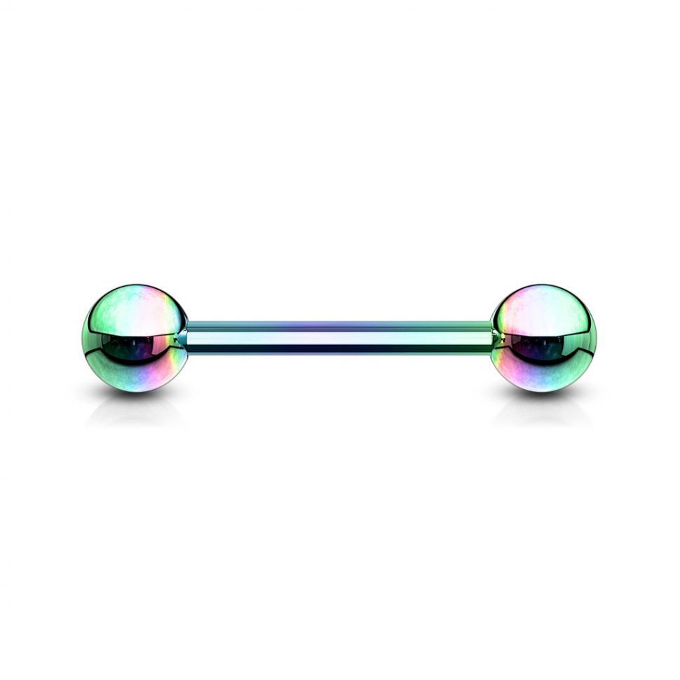 

Штанга из стали PiercedFish BT для пирсинга хряща уха, хеликса, индастриал, для брови, сосков, языка (10 мм, Разноцветный, 1.6 мм, 4 мм)