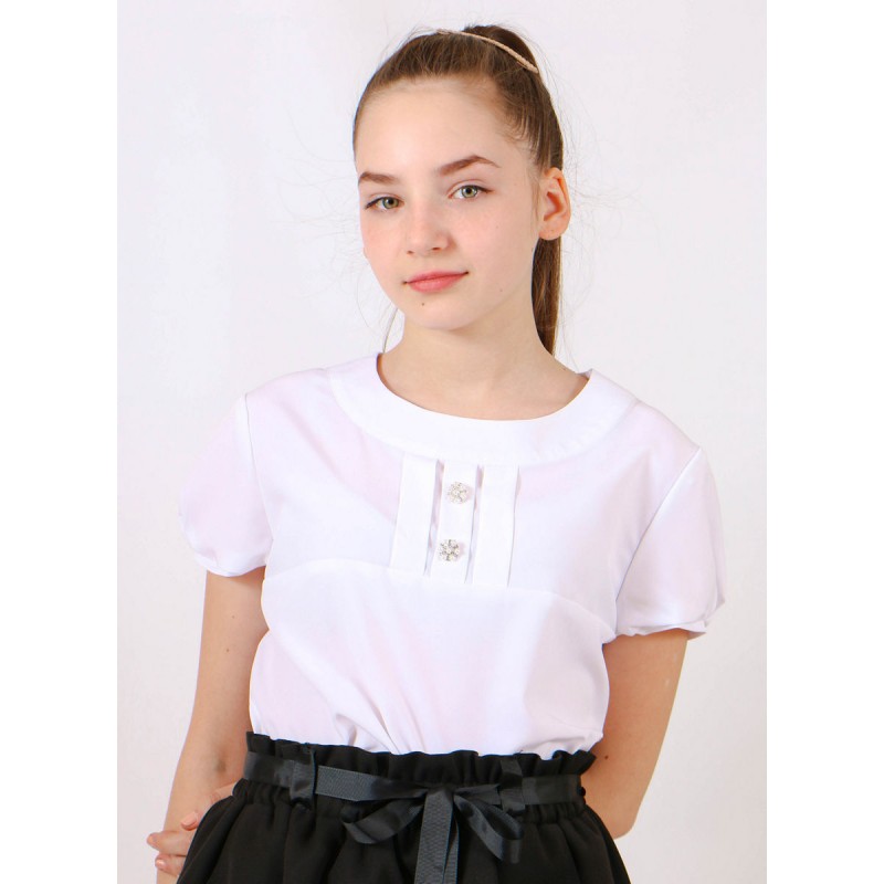 

Блузка DaNa-kids 146 см Белая (BZK-86b)
