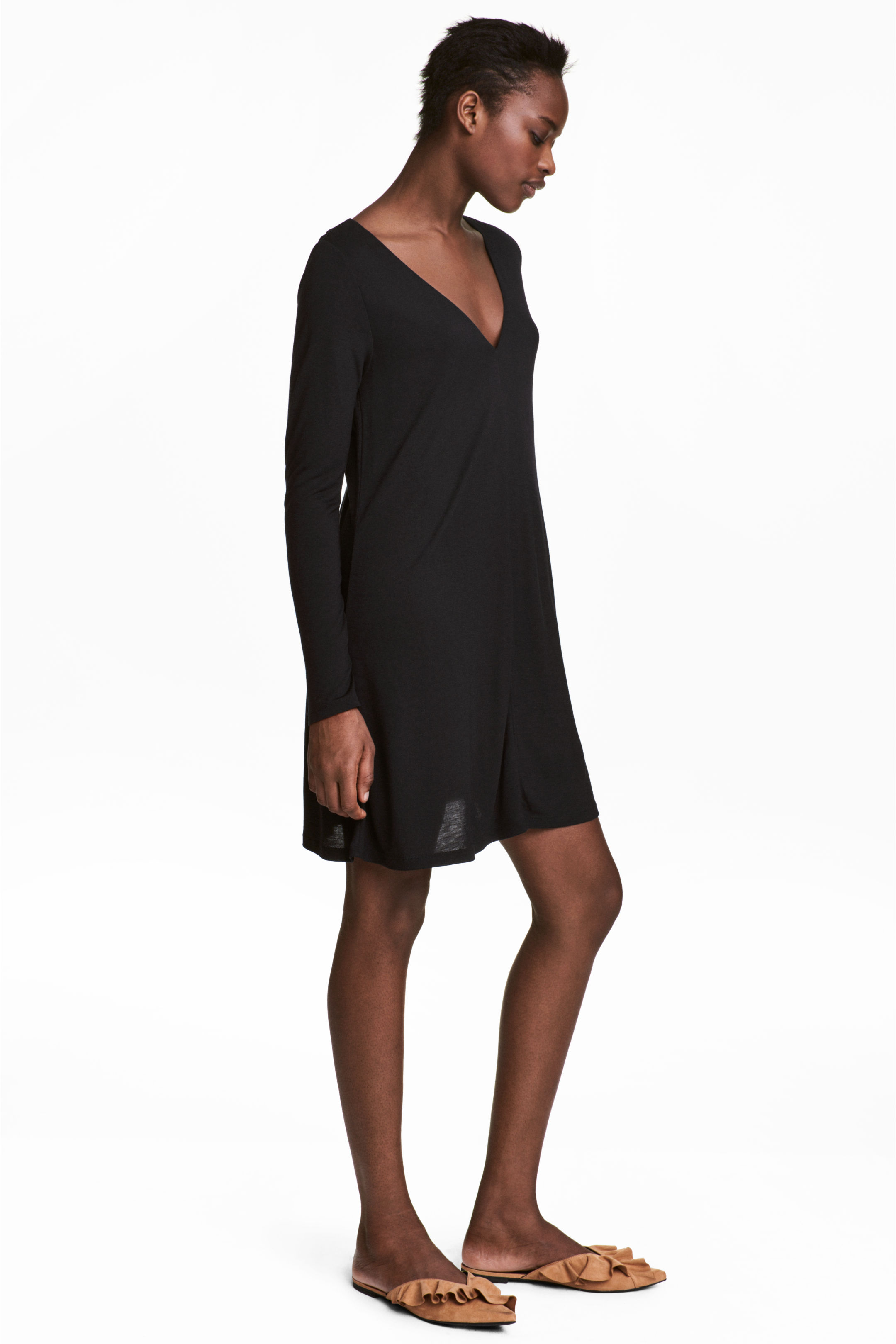 

Платье H&  черный 5636356, Платье H&M M черный 5636356
