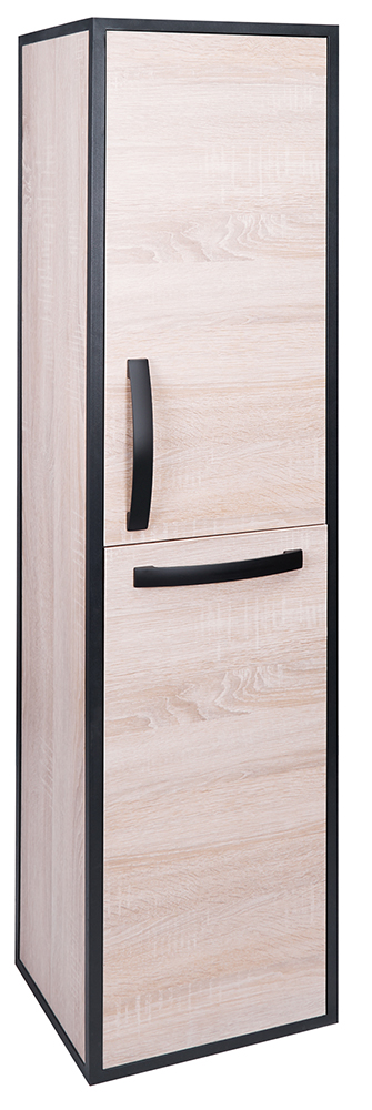 

Пенал подвесной Qtap Taurus 350х1450х300 Whitish oak с корзиной для белья QT2476PP1451KRWO