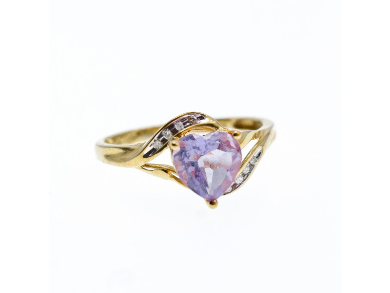 

Золотое кольцо с турмалином и бриллиантами Турмалиновое сердце Натуральный Sky Jewelry 002957