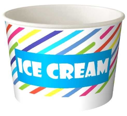 

Бумажные стаканы для мороженого Актив Ice cream 120мл 25 упаковок по 40шт.