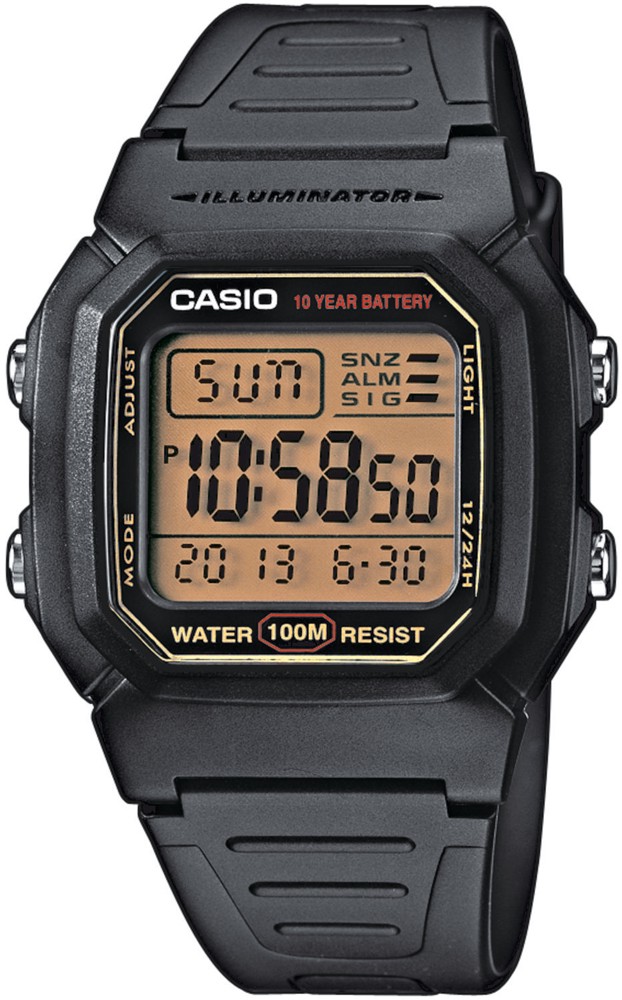 

Часы Casio W-800HG-9AVEF